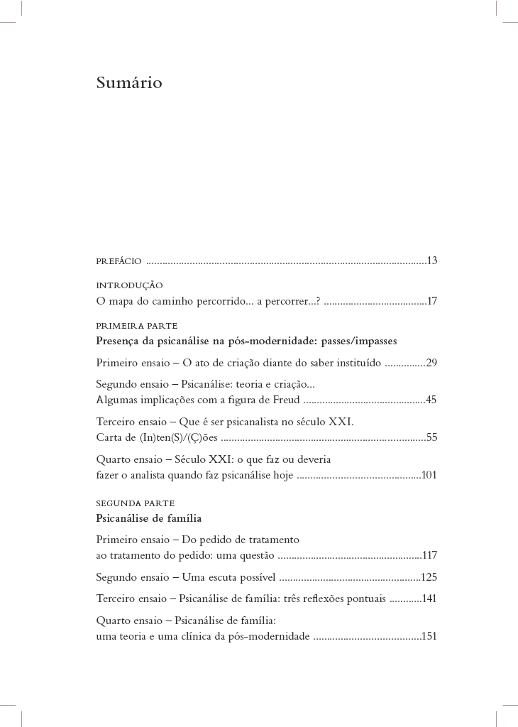 PSICANÁLISE DE FAMÍLIA E CASAL - ENSAIOS - Imagem 2