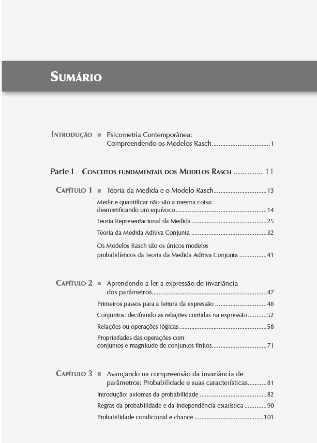 PSICOMETRIA CONTEMPORÂNEA - COMPREENDENDO OS MODELOS DE RASH - Imagem 5
