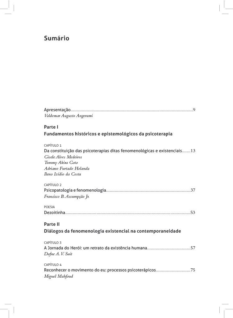 ATUALIDADES EM PSICOTERAPIA FENOMENOLÓGICO-EXISTENCIAL - Imagem 2