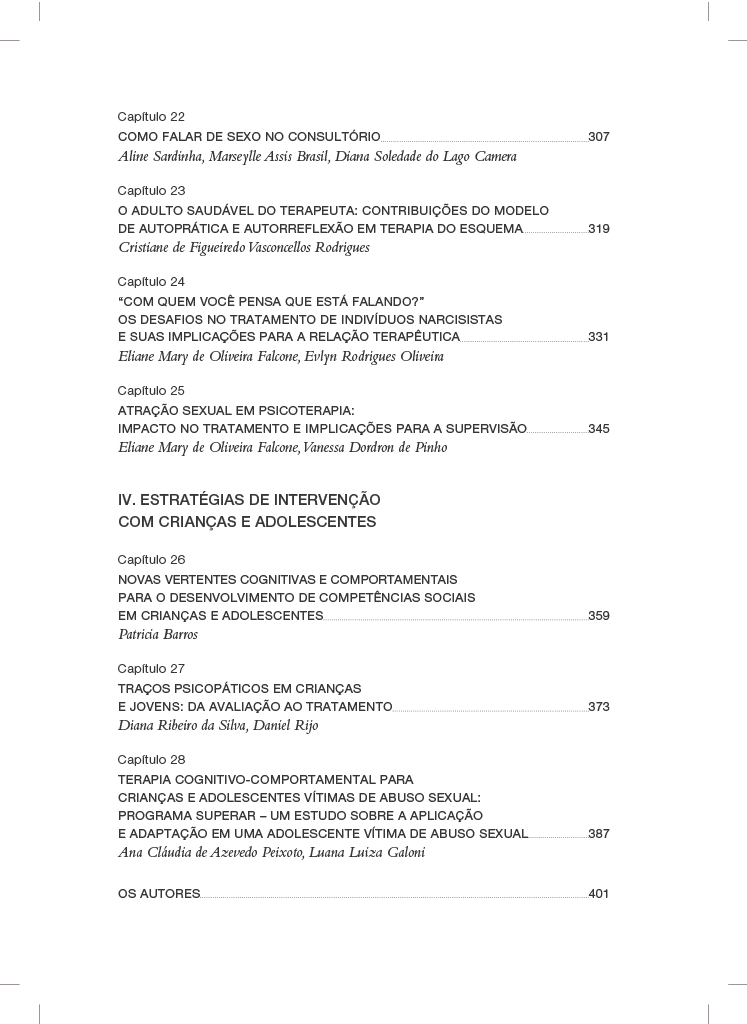 PRODUÇÕES EM TERAPIA COGNITIVO-COMPORTAMENTAL: INTEGRAÇÃO E ATUALIZAÇÃO - Imagem 5