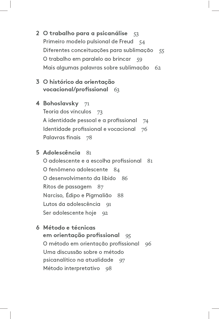 ORIENTAÇÃO PROFISSIONAL - COLEÇÃO CLÍNICA PSICANALÍTICA - Imagem 3