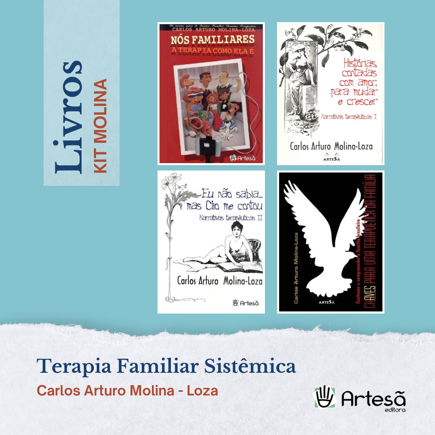 KIT MOLINA (4 LIVROS DO AUTOR)