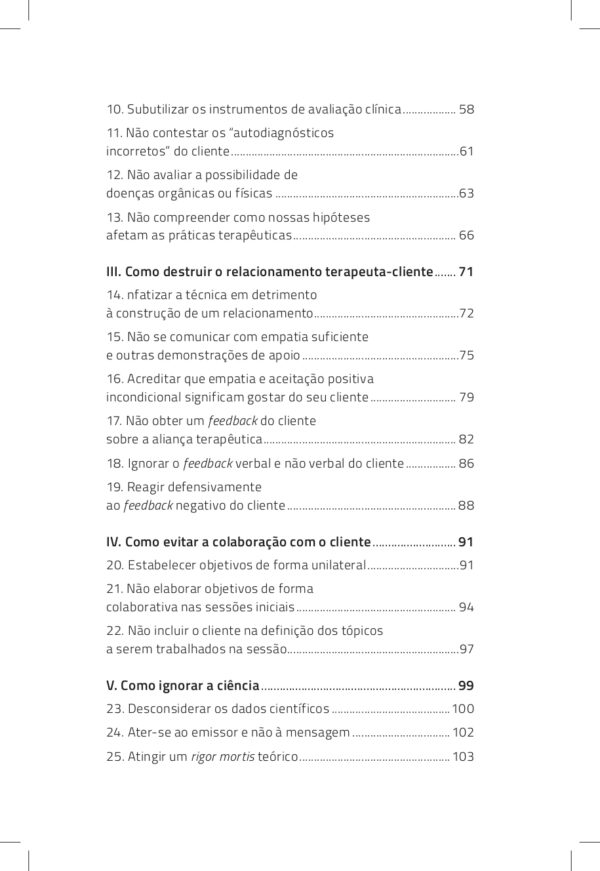 COMO FRACASSAR NA RELAÇÃO TERAPÊUTICA - Image 4