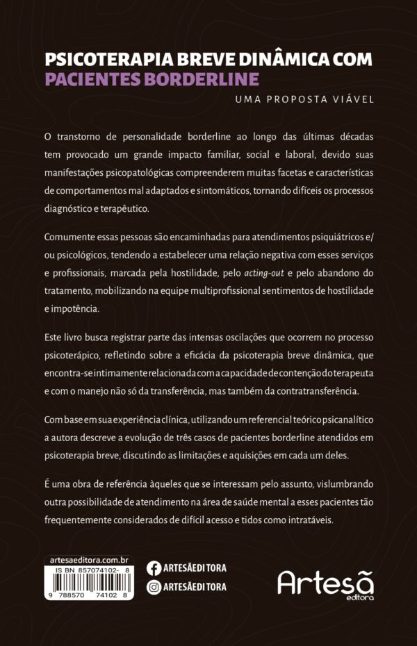 Psicoterapia Breve Dinâmica com Pacientes Borderline: Uma Proposta Viável - Image 2