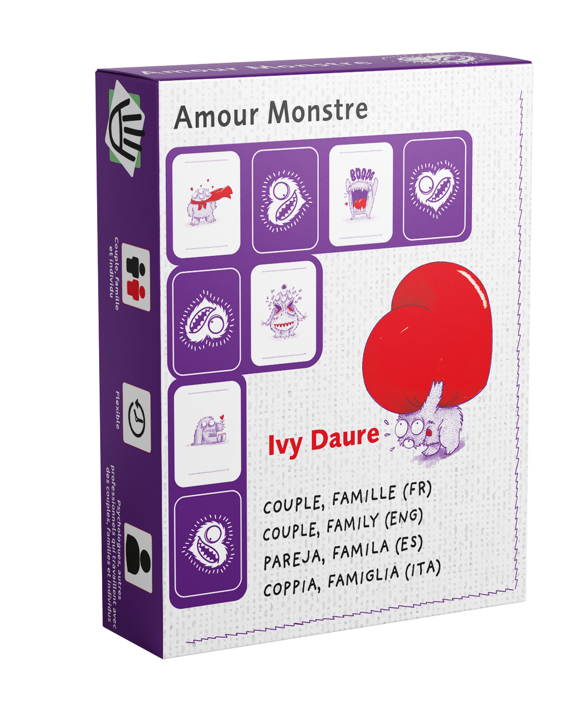 Baralho Amour Monstre: Couple, Relation, Verités