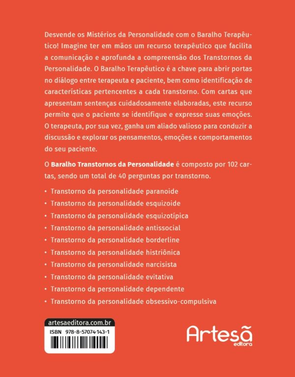 Baralho Transtorno da Personalidade - Image 2