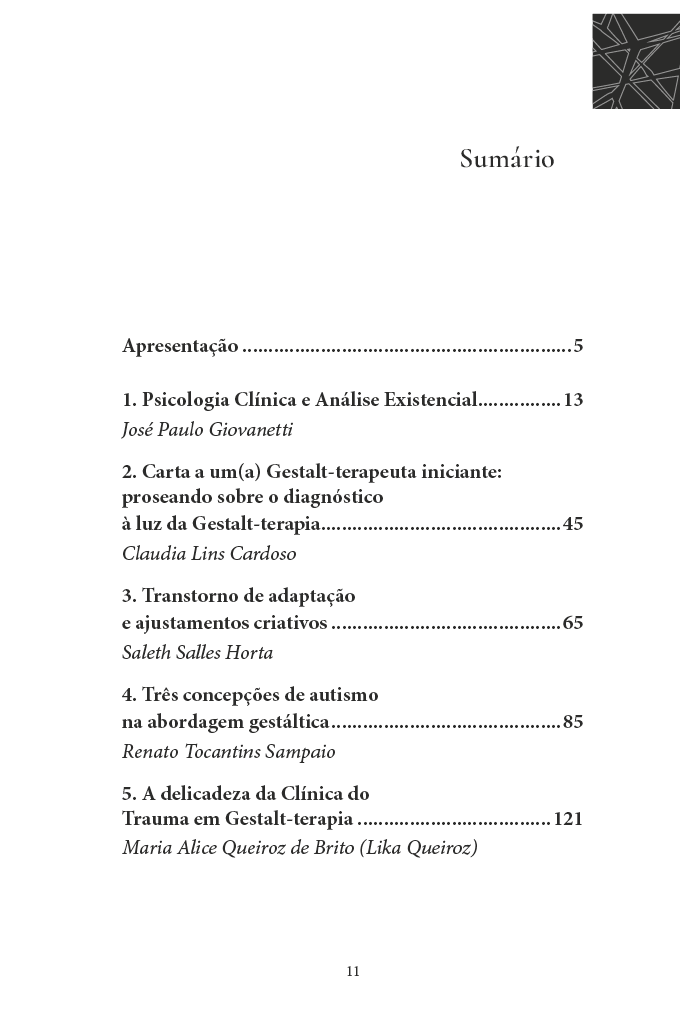 Gestalt-terapia e Análise Existencial - Temas Clínicos - Imagem 2