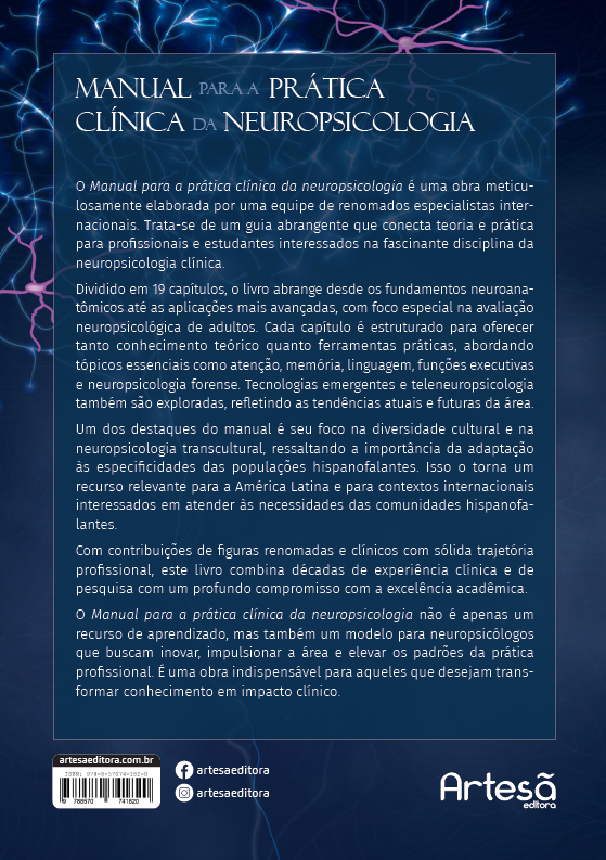 Manual para a Prática Clínica da Neuropsicologia é Uma Obra Meticulosamen - Imagem 2