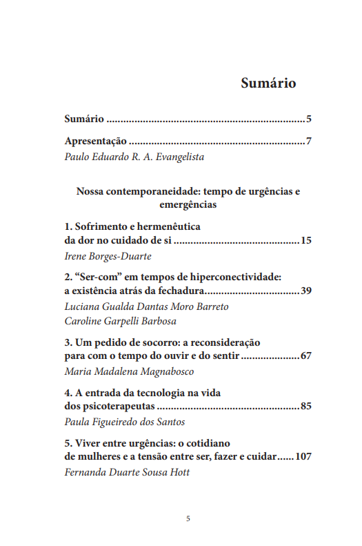 Urgências e Emergências em Psicologia: Perspectivas da Psicologia Fenomenológico-existencial - Imagem 2