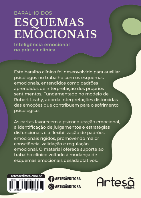 Baralho dos Esquemas Emocionais: Inteligência Emocional na Prática Clínica - Imagem 2