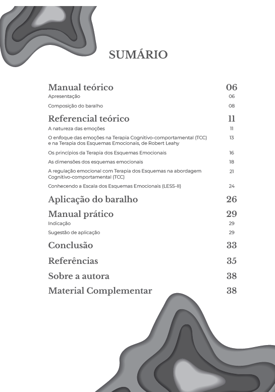 Baralho dos Esquemas Emocionais: Inteligência Emocional na Prática Clínica - Imagem 3